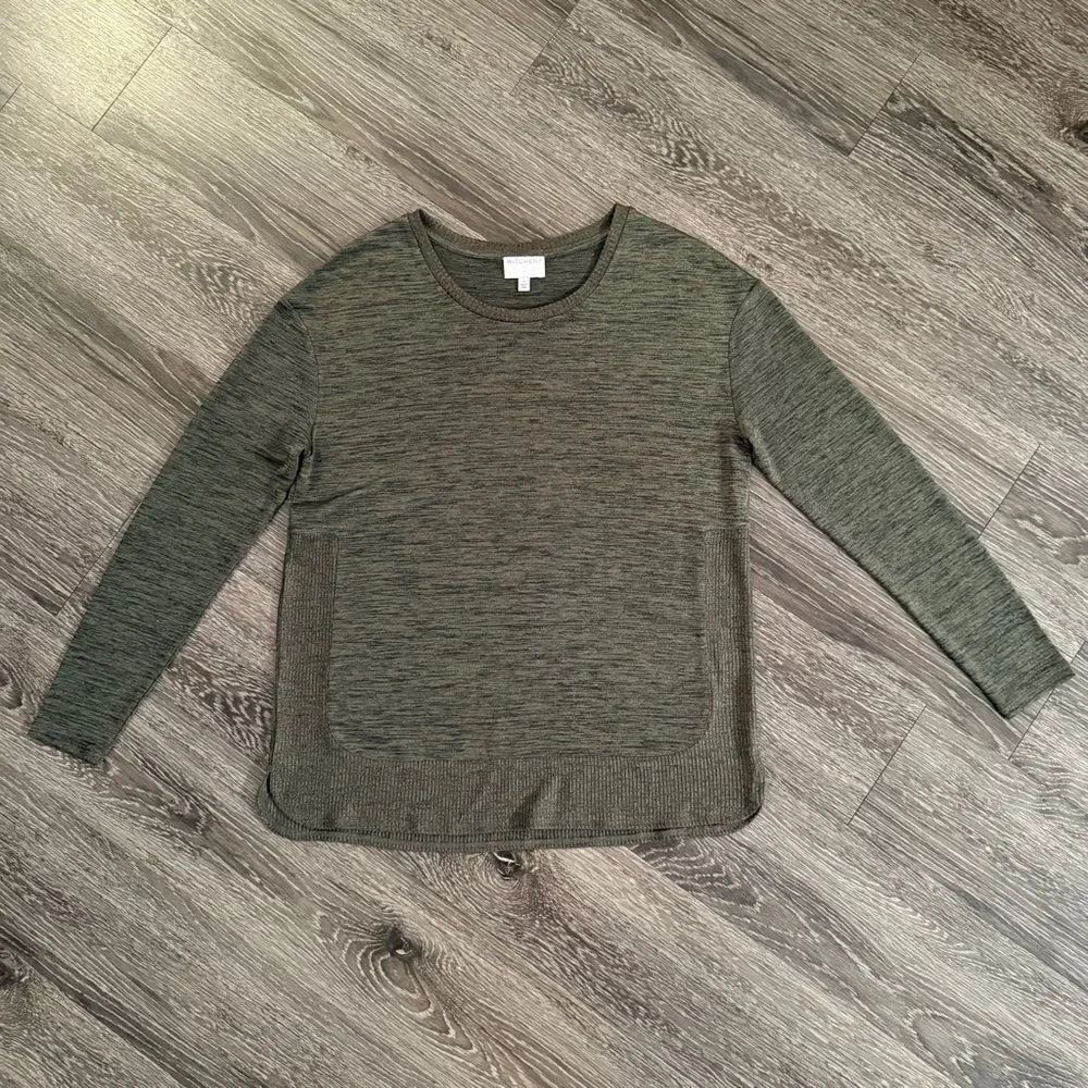 Witchery Green Light Weight Long Sleeve Knit